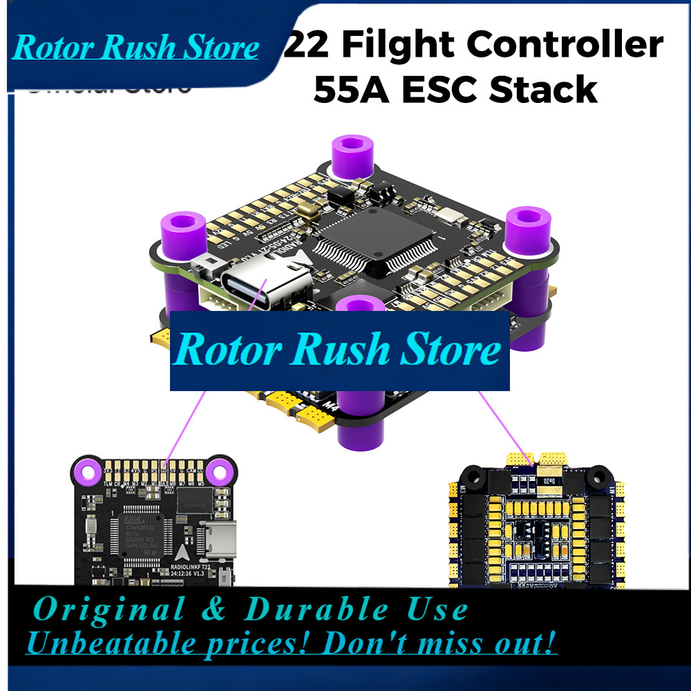 Betaflight Fc F7 - RoRusRadiolink F722 비행 컨트롤러 스택 베타플라이트