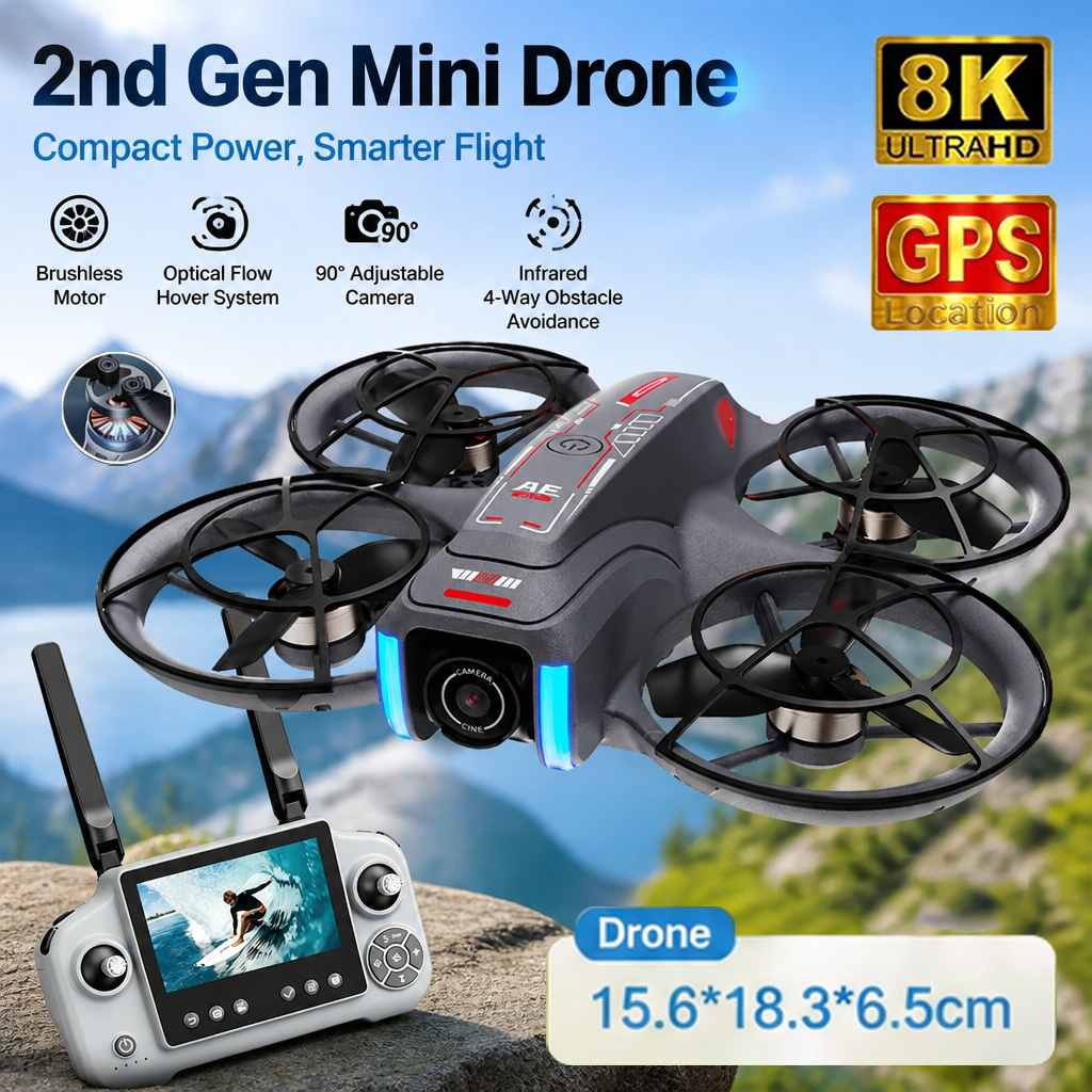 Drone Multispectral - 새로운 2세대 AE21 GPS 드론 전문가용