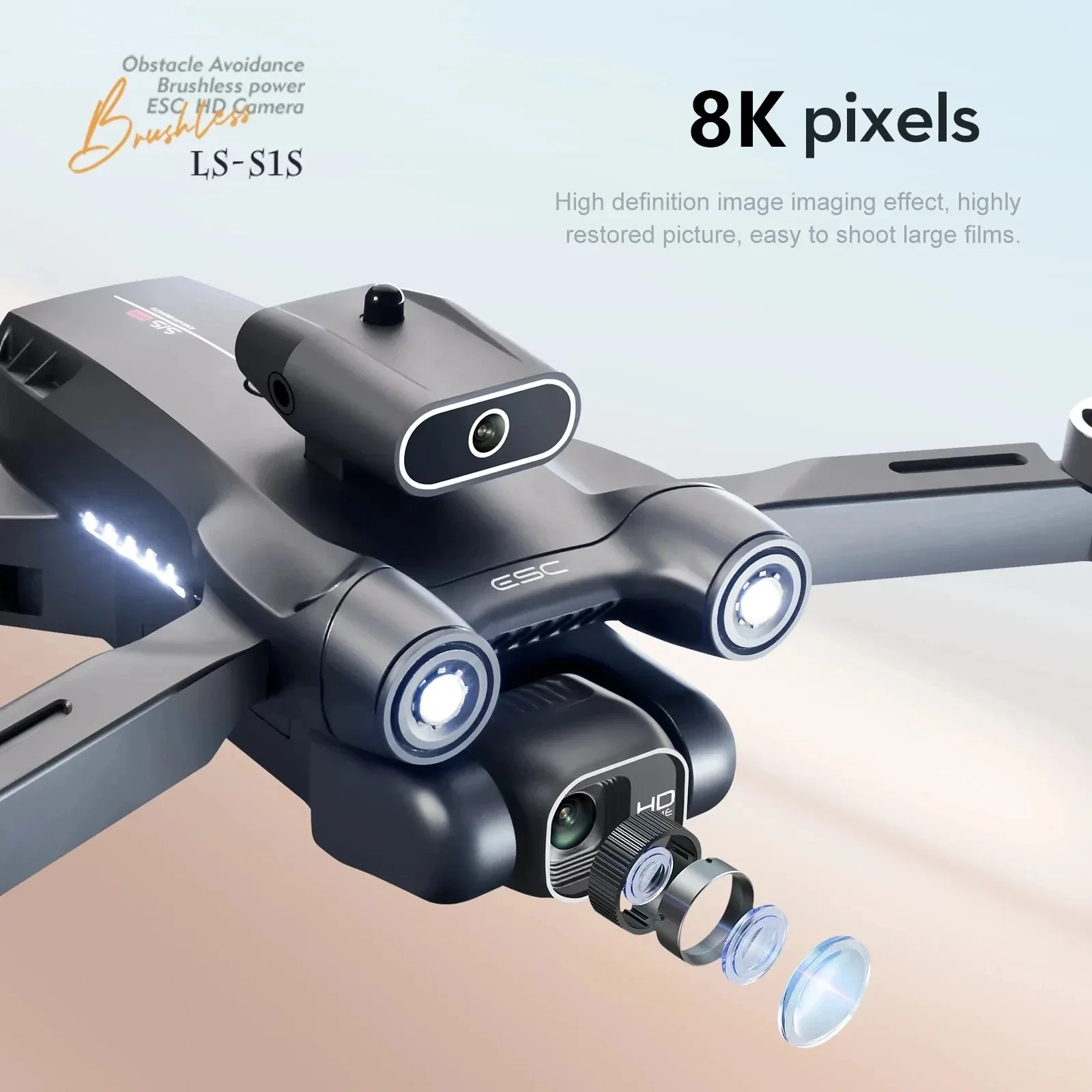 전문 브러시리스 모터 드론 카메라, 장애물 회피 HD  - Drone Lidar 리뷰 및 가격