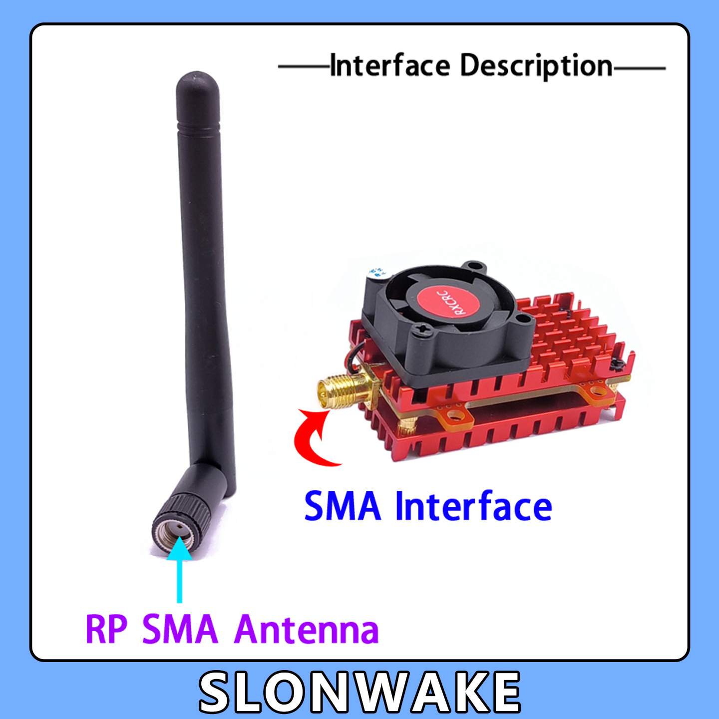 SLONWAKE 5.8G 2W VTX FPV 1800T - Drone Aerial Photography 리뷰 및 가격