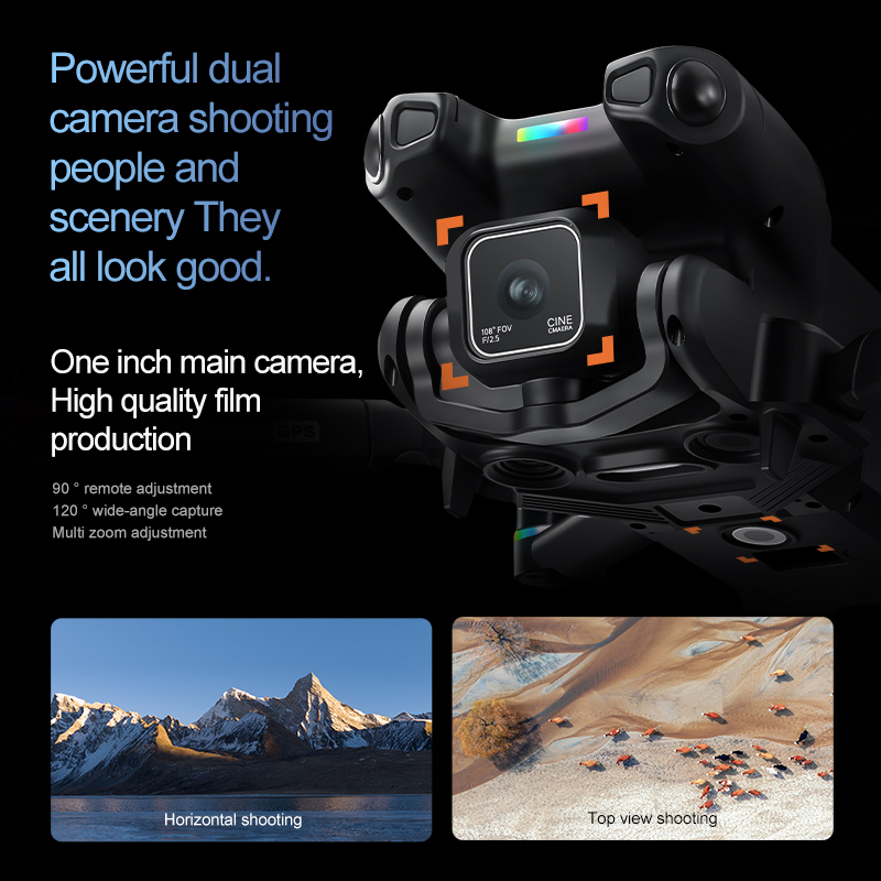 새로운 K900 MAX GPS 드론, 4K 전문가용 H - Drone Multispectral 리뷰 및 가격
