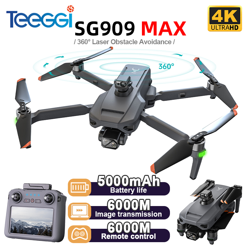 Teeggi SG909 MAX GPS 드론(4K 카메라 - Drone Thermal Imaging 리뷰 및 가격