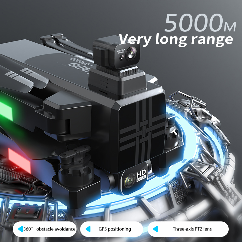 A380 드론 4K HD 3 축 흔들림 방지 팬 틸트  - Drone Mapping 리뷰 및 가격