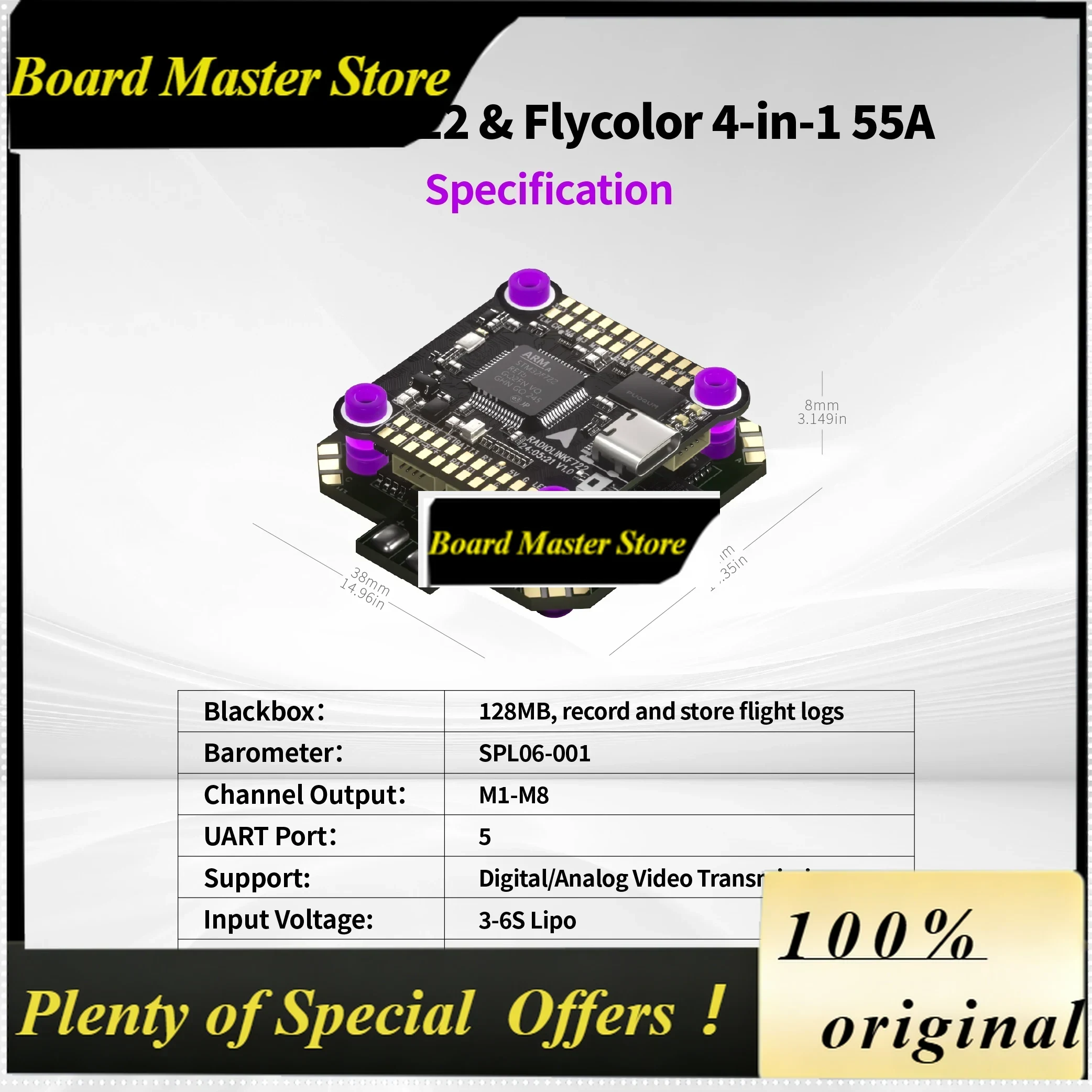 BoMaSRadiolink F722 Betaflight - Betaflight Fc F7 리뷰 및 가격