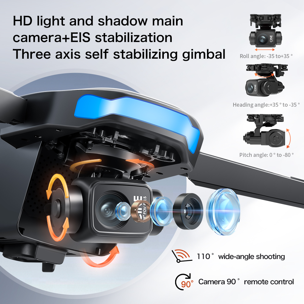 새로운 S-X1 MAX 드론 GPS 8K 프로페셔널 H - Drone Lidar 리뷰 및 가격